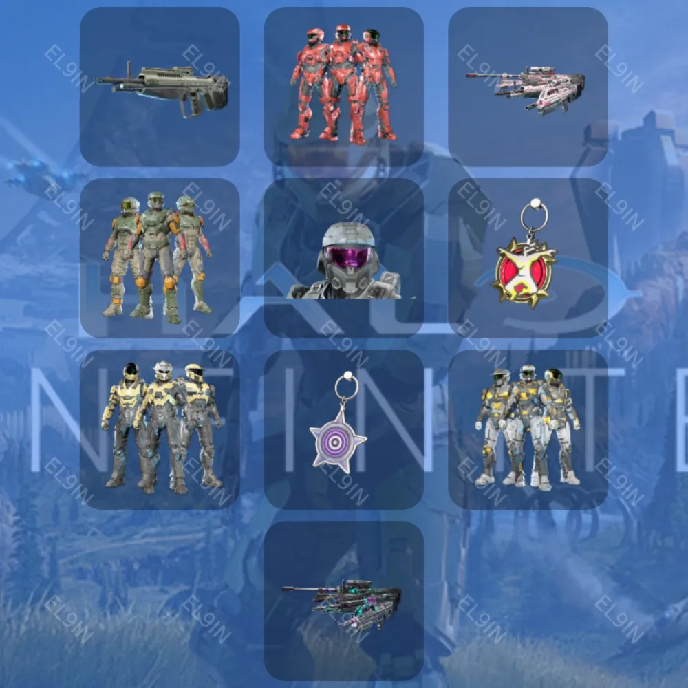 🧨Halo Infinite✅Твич Дропсы🏅10 предметов + 🎁