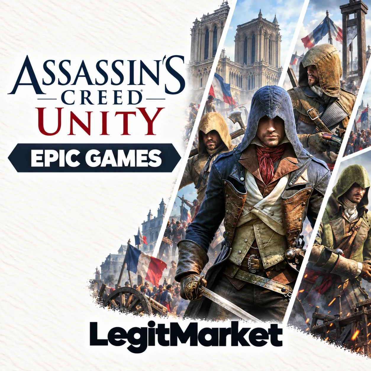 Assassin's Creed Unity Epic Games | Карта пополнения