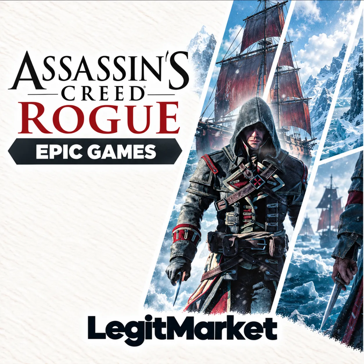 Assassin's Creed Rogue Standard Edition Epic Games | Карта пополнения