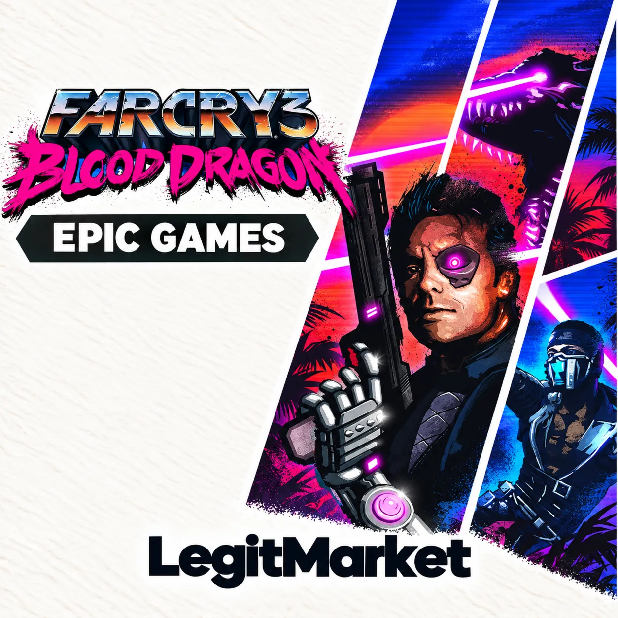 Far Cry 3: Blood Dragon Epic Games | Карта пополнения