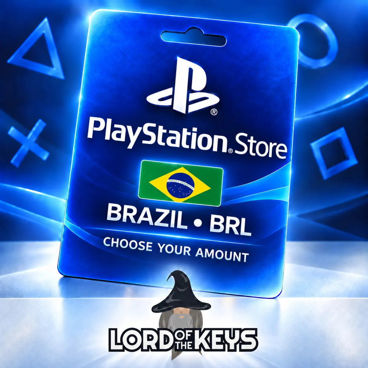 PSN PlayStation Store 60-700 BRL Бразилия Код пополнения