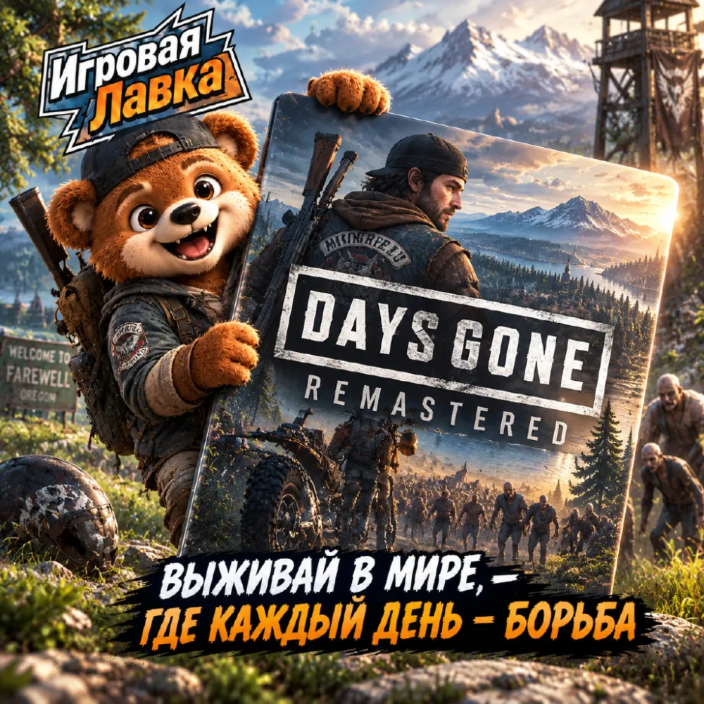 Days Gone Remastered | Playstation | PS5 | Выбор региона