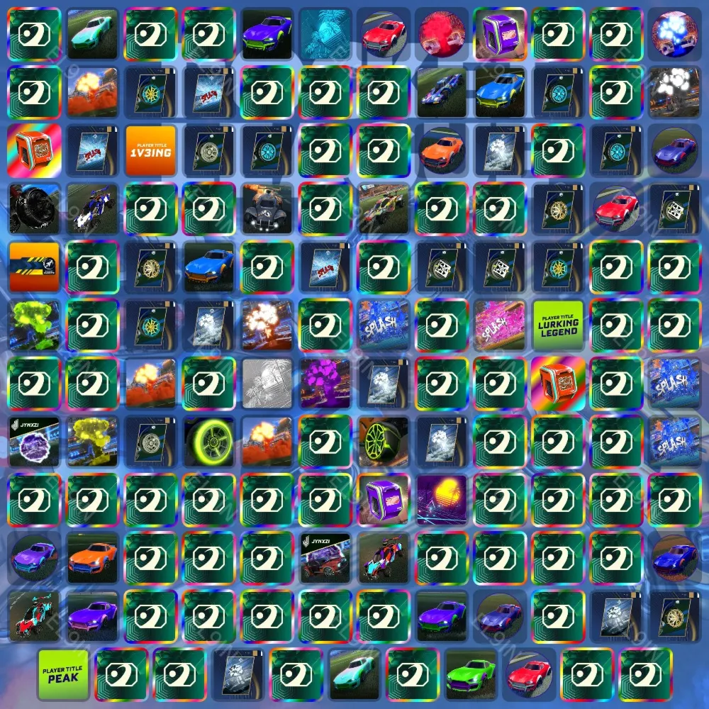 Rocket League Твич Дропсы 143 предметов +