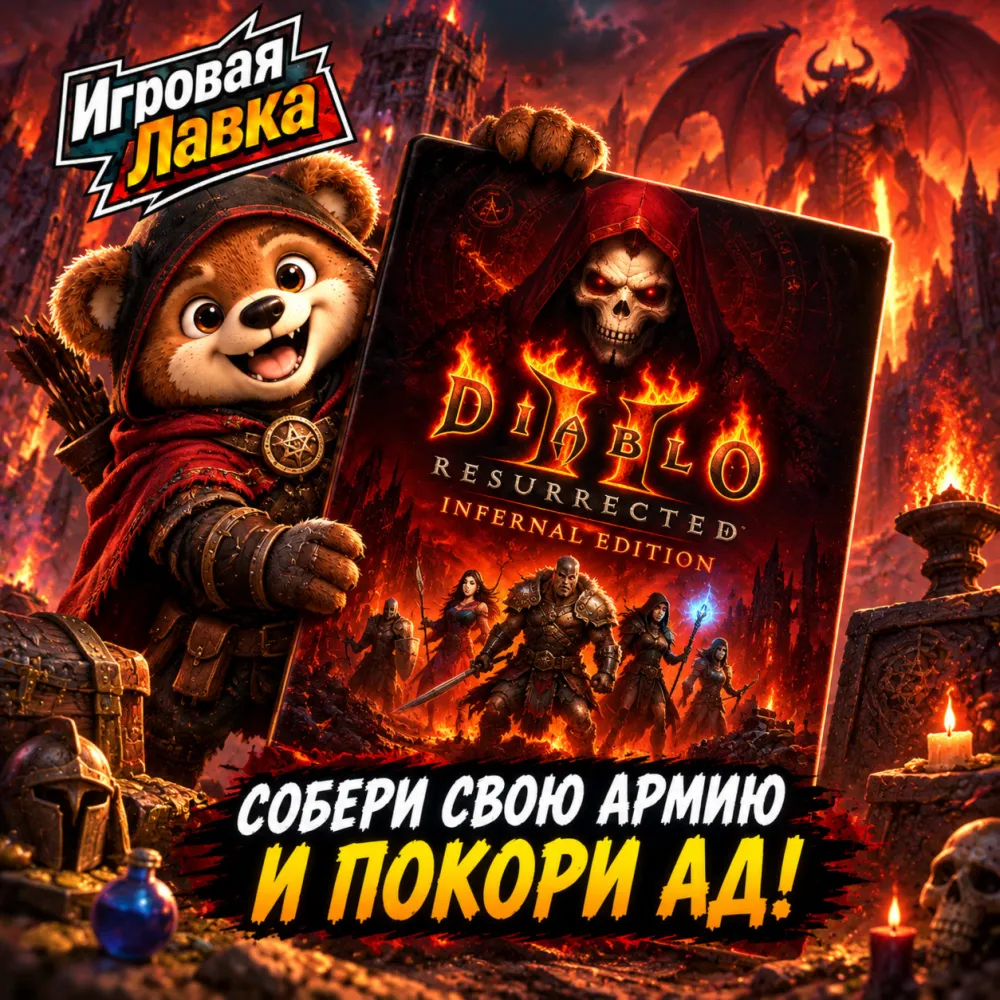 Diablo II Resurrected Infernal Edition | Playstation | PS5 | Выбор региона