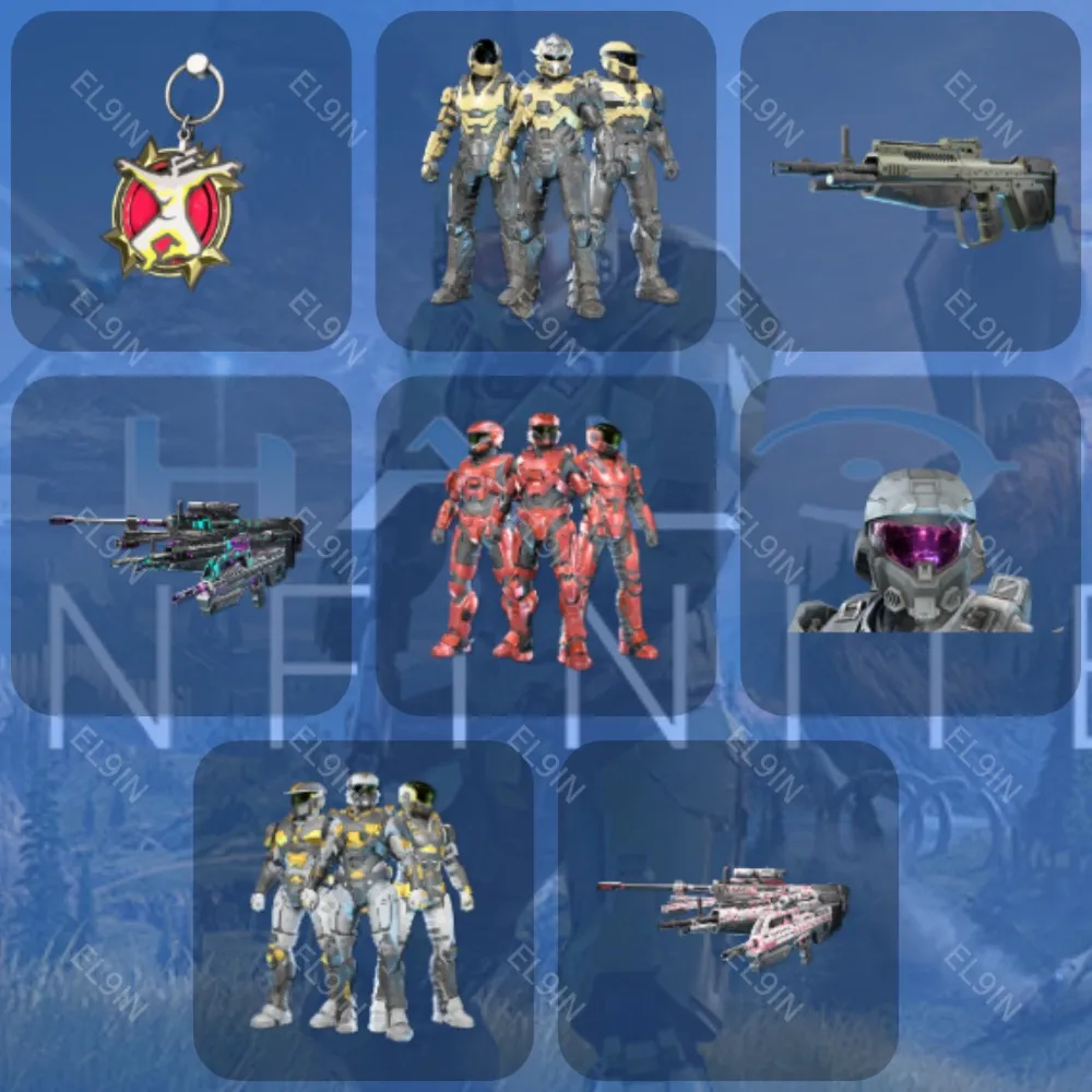 Halo Infinite Твич Дропсы⭐8 предметов +