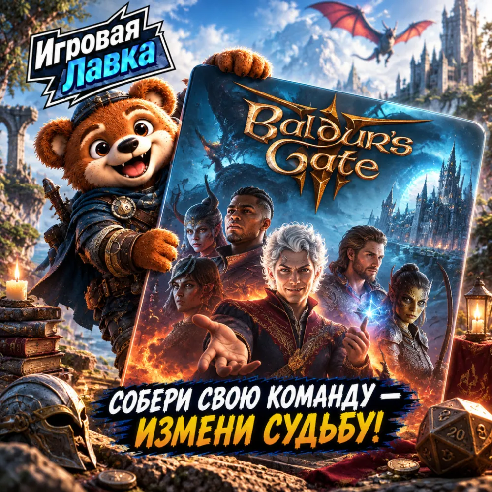 Baldur's Gate 3 | Playstation | PS5 | Выбор региона