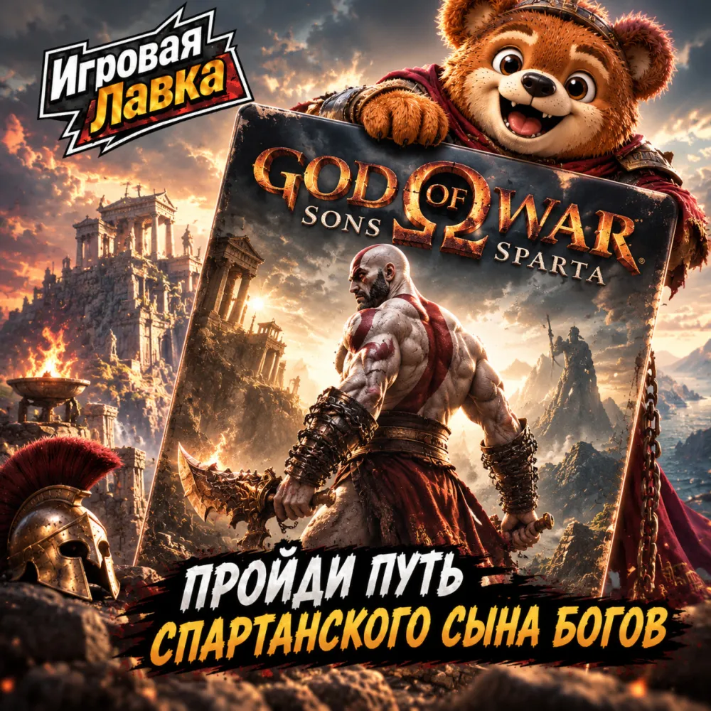 God of War Sons of Sparta | Playstation | PS5 | Выбор региона