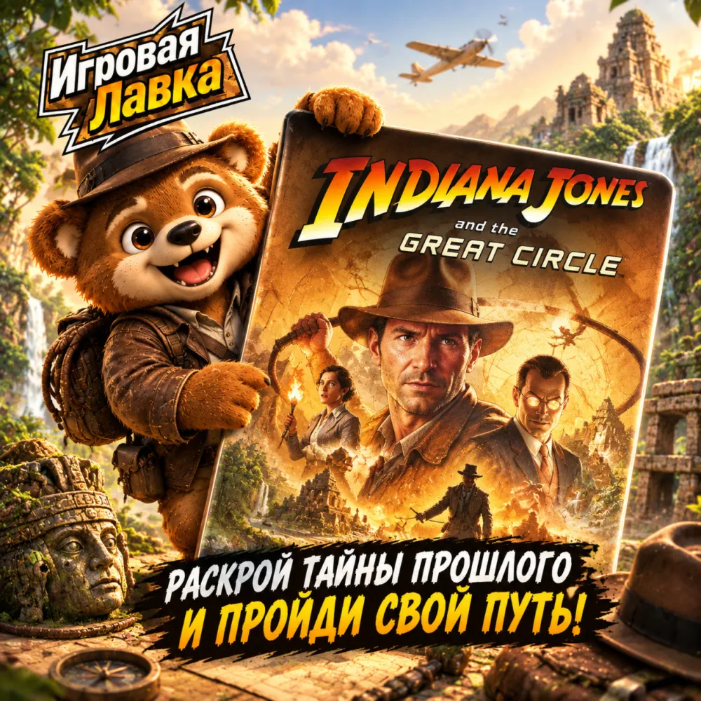 Indiana Jones and the Great Circle | Playstation | PS5 | Выбор региона