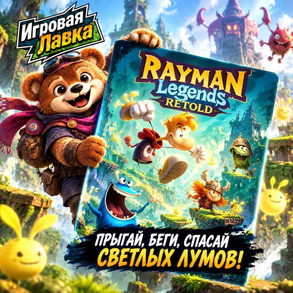 Rayman Legends Retold | PlayStation | PS5 | Выбор региона