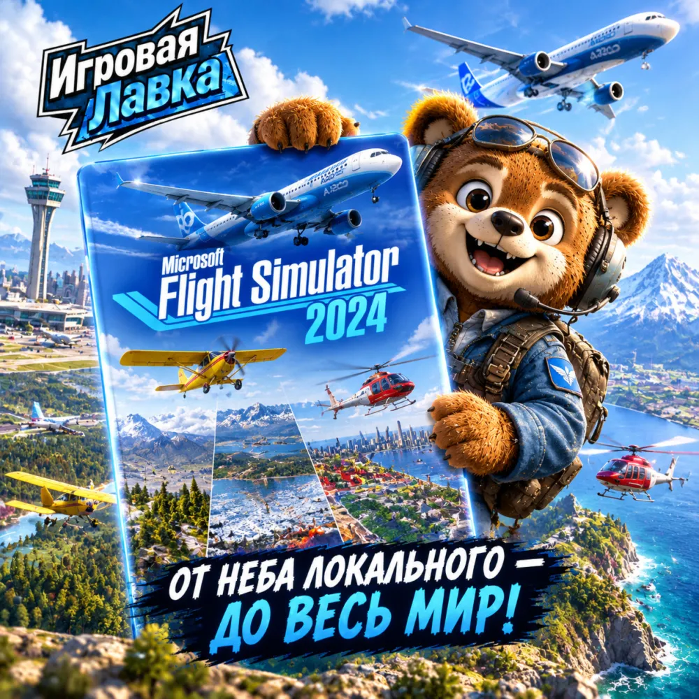 Microsoft Flight Simulator 2024 | Playstation | PS5 | Выбор региона