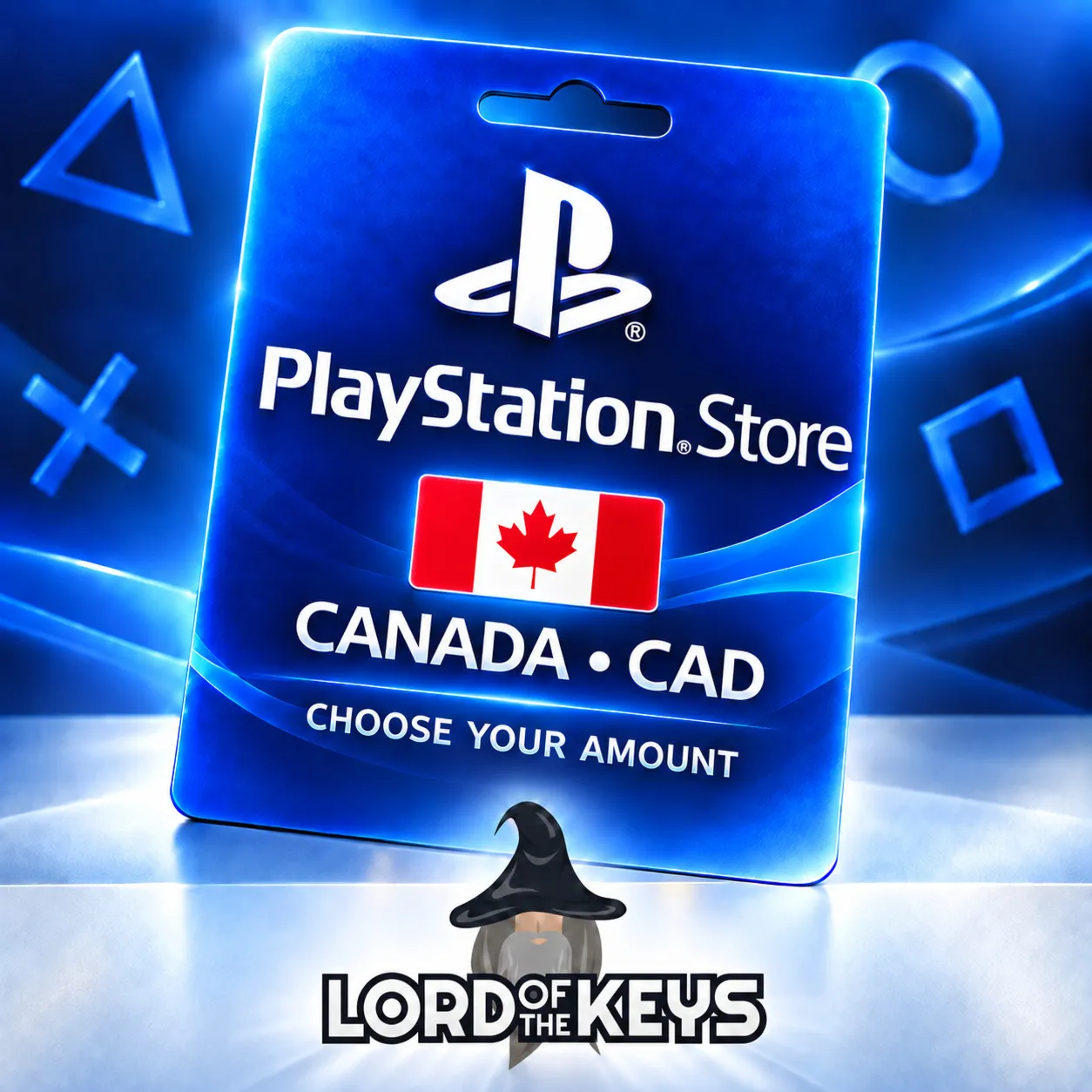 PSN PlayStation Store 15-250 CAD Канада Код пополнения