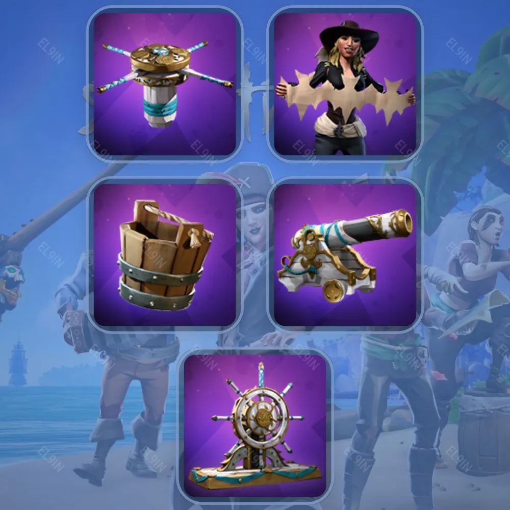 🎉Sea of Thieves👑Твич Дропсы👑5 предметов + 🎁