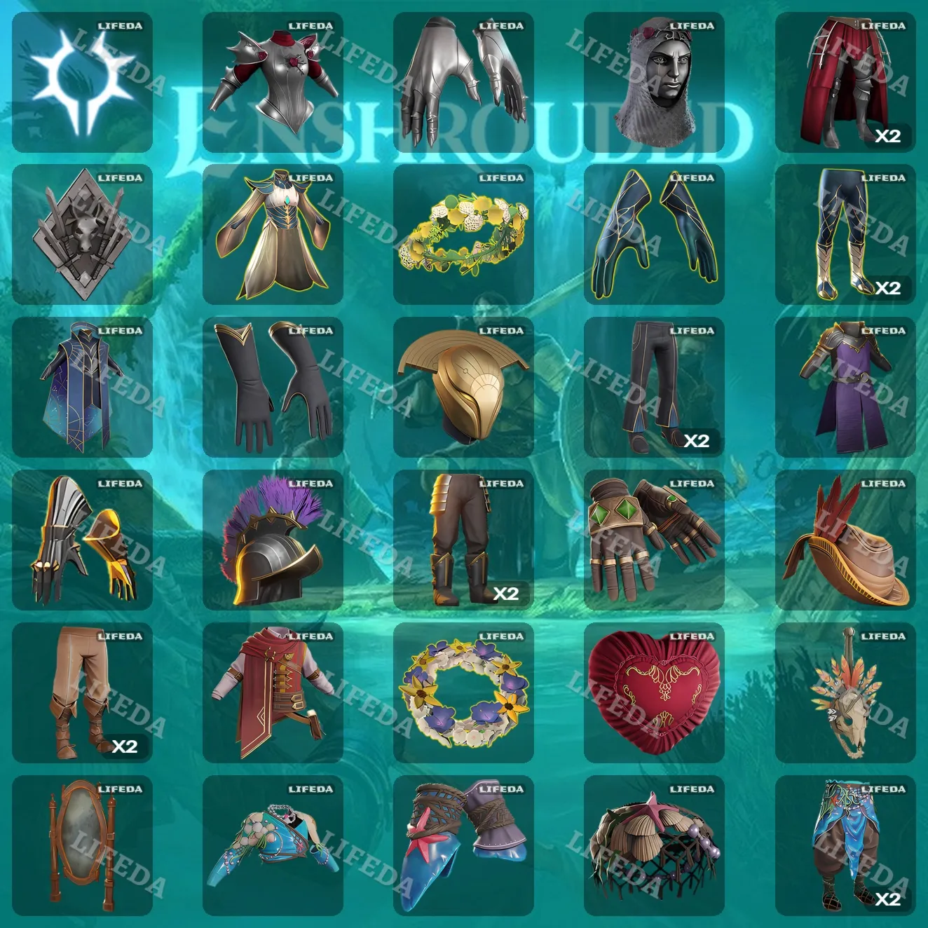 Enshrouded 🌌【TWITCH DROPS】🔮36+ REWARDS • SKINS • ITEMS