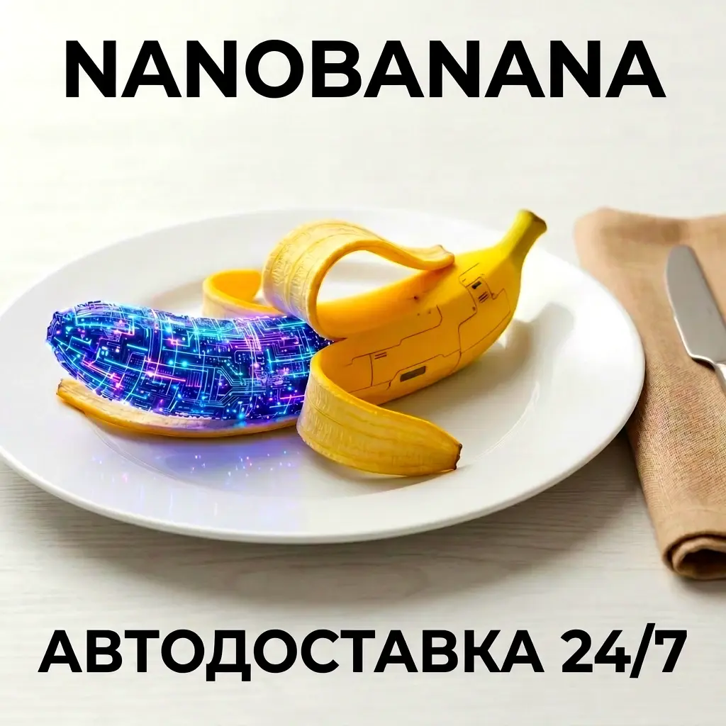 | NanoBanana AI | КЛЮЧИ ПОПОЛНЕНИЯ | МГНОВЕННАЯ ДОСТАВКА 24/7