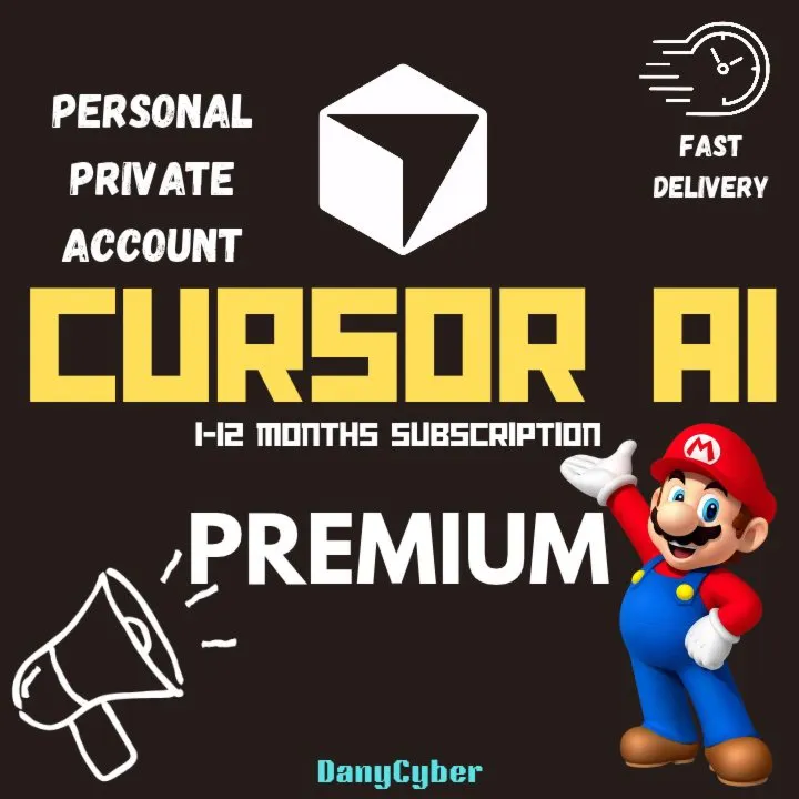 Подписка и продление CURSOR AI PREMIUM на 1 месяц. Личный аккаунт. Полная гарантия.