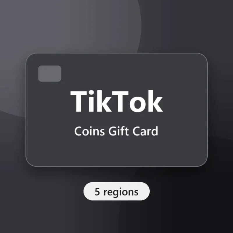 Подарочная карта TikTok Coins | АВТОВЫДАЧА 24/7