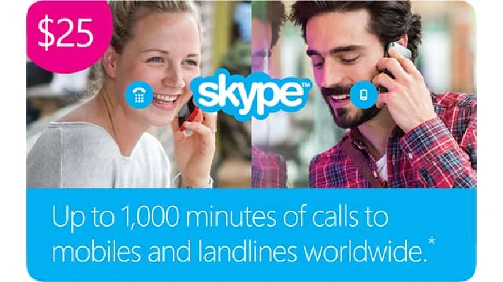 £25 About 27.69 USD Original Skype Code Voucher Redeem