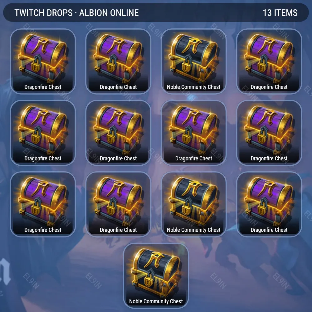 ✨Albion Online🎲Твич Дропсы👾13 предметов + 🎁