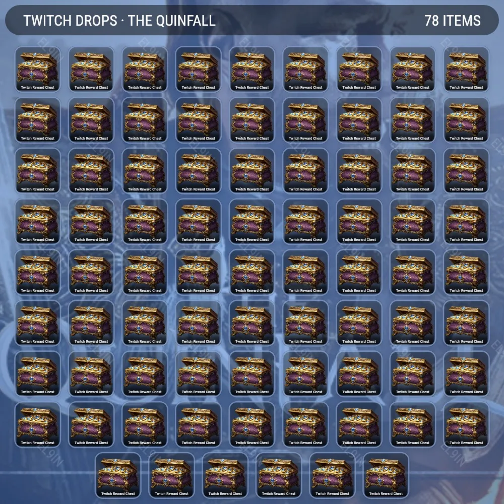 🌈The Quinfall👑Твич Дропсы💡78 предметов + 🎁