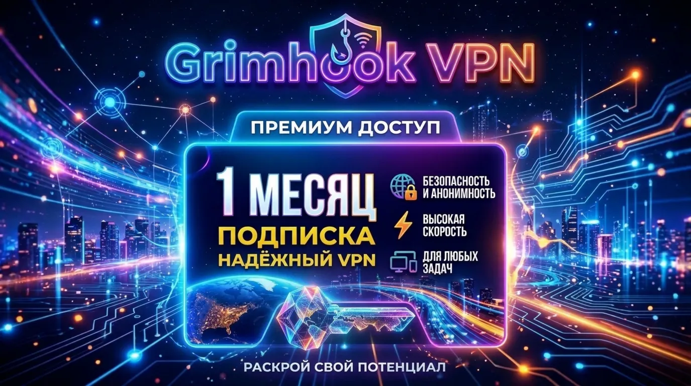 Надежный VPN 1 МЕСЯЦ | Протоколы Trojan, Hysteria2, MTProto | Автовыдача