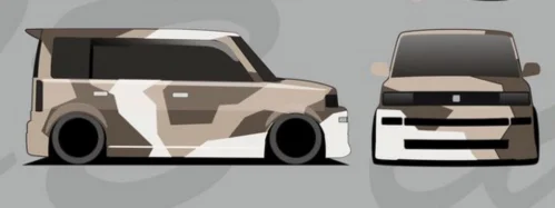 Городской камуфляж в коричневых тонах