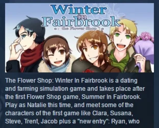 Flower Shop: Winter In Fairbrook  STEAM KEY GLOBAL