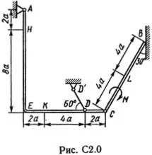 Решение С2 рисунок 0 условие 1 (вариант 01) Тарг 1989