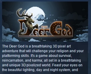 The Deer God STEAM KEY REGION FREE GLOBAL 💎