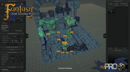 Axis Game Factorys AGFPRO Fantasy Side-Scroller Player