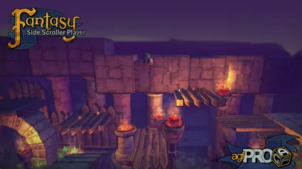 Axis Game Factorys AGFPRO Fantasy Side-Scroller Player