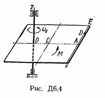 Решение Д6 В49, решебник по термеху Тарг С.М. 1982 г.