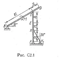 Задача С2 вариант 15, решебник Тарг С.М. 1983 г.