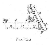 Задача С2 вариант 32, решебник Тарг С.М. 1983 г.