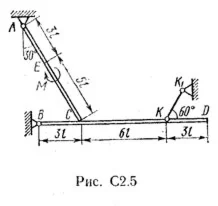 Задача С2 вариант 58, решебник Тарг С.М. 1983 г.