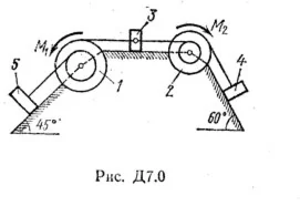 Д7 В06, решебник теоретической механике Тарг С.М. 1983