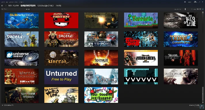 Steam-account with 140+ games