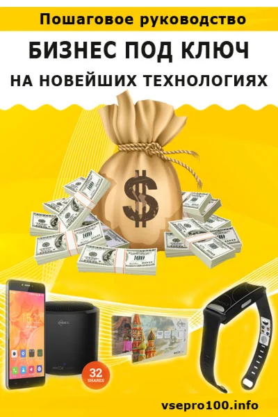 Бизнес под ключ на новейших технологиях