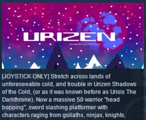 Urizen Shadows of the Cold Deluxe Frosty Edition STEAM