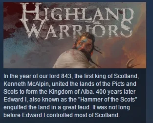 Highland Warriors  STEAM KEY REGION FREE GLOBAL