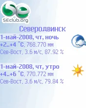 GISMETEOinfo - получение новостей погоды
