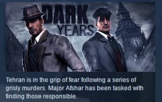 Dark Years  STEAM KEY REGION FREE GLOBAL