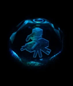 Брелок (Скелет на пауке)