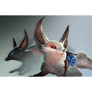 Unusual Jin and Yin Fox Spirits