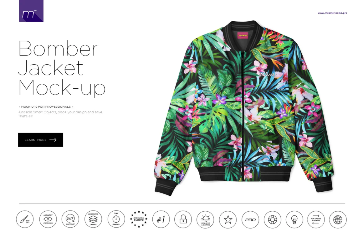 Bomber Jacket Mock-up