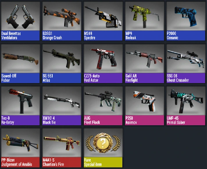 Random CS:GO weapon from Chroma 3 case +Sales