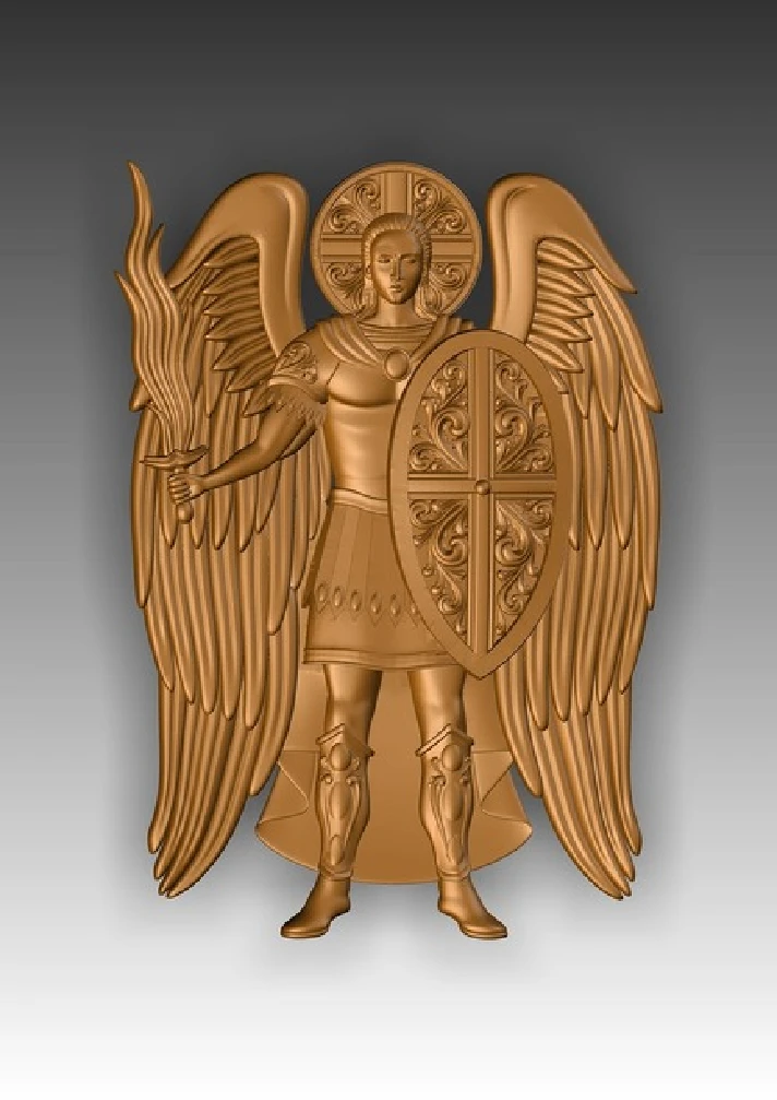 Direct link to the 3d model of the Archangel Michael