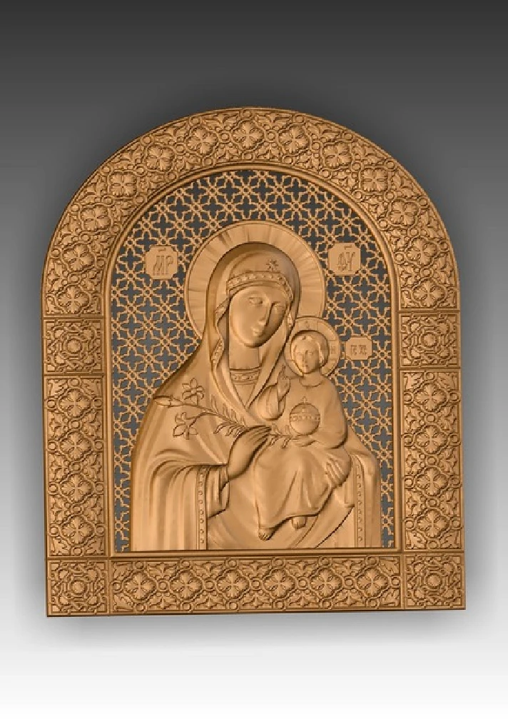 Direct link to the 3d model STL perennial Mother of God