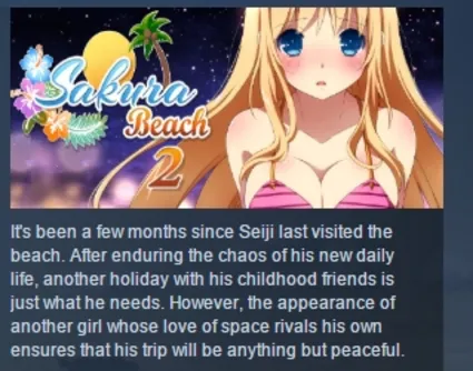 Sakura Beach 2 STEAM KEY REGION GLOBAL+РОССИЯ