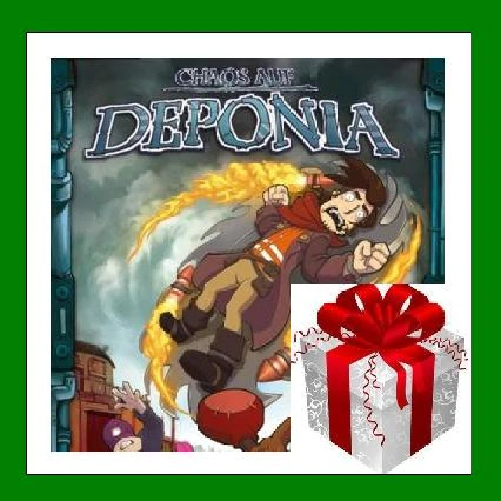 ✅Chaos on Deponia✔️Steam Key🔑RU-CIS-UA⭐0% Карты💳🎁