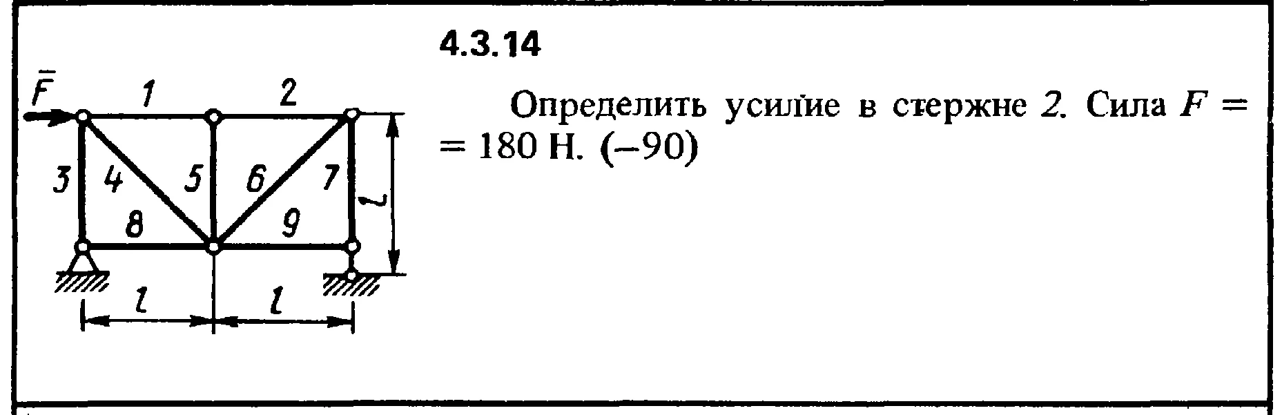 Решение задачи 4.3.14 из сборника Кепе О.Е. 1989 года